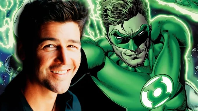 Kyle Chandler and Hal Jordan