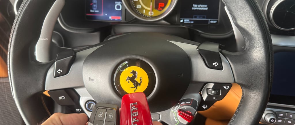 Ferrari Smart key programmed