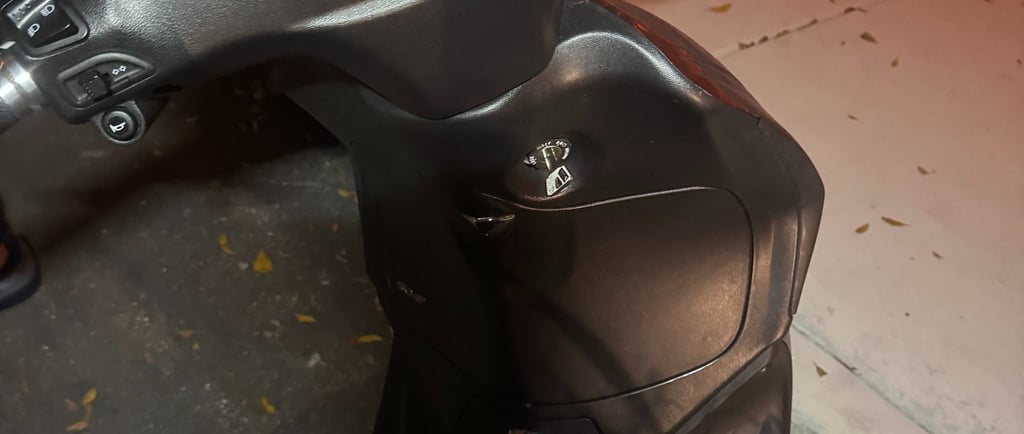 2014 Piaggio Fly 50 all keys lost cut from scratch