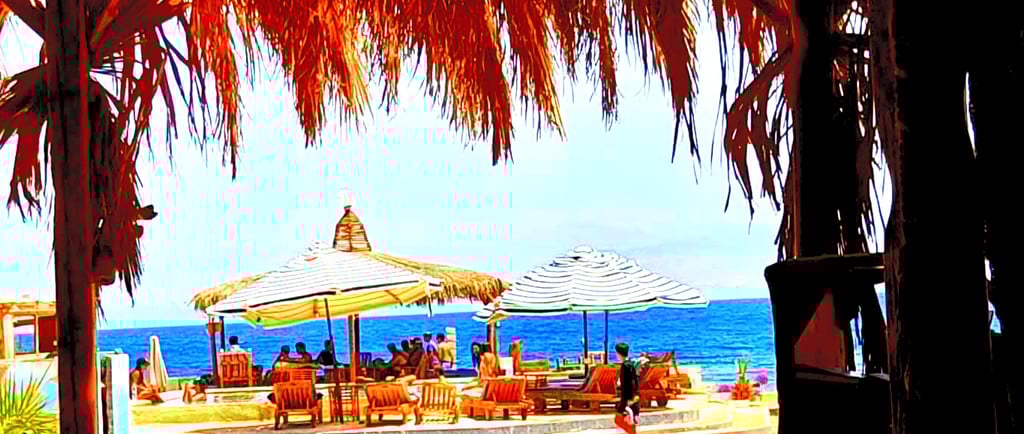 egypt beach swimming pool