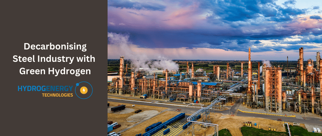 Decarbonising Steel Industry with Green Hydrogen
