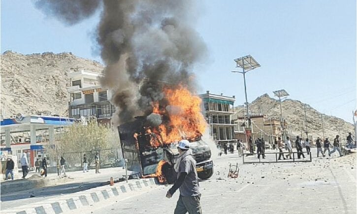 Ladakh Protests Turn Deadly: 4 Killed as Calls for Autonomy and Land Rights Intensify