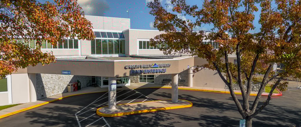 Carson Valey Medical Cewnter Main Entrance