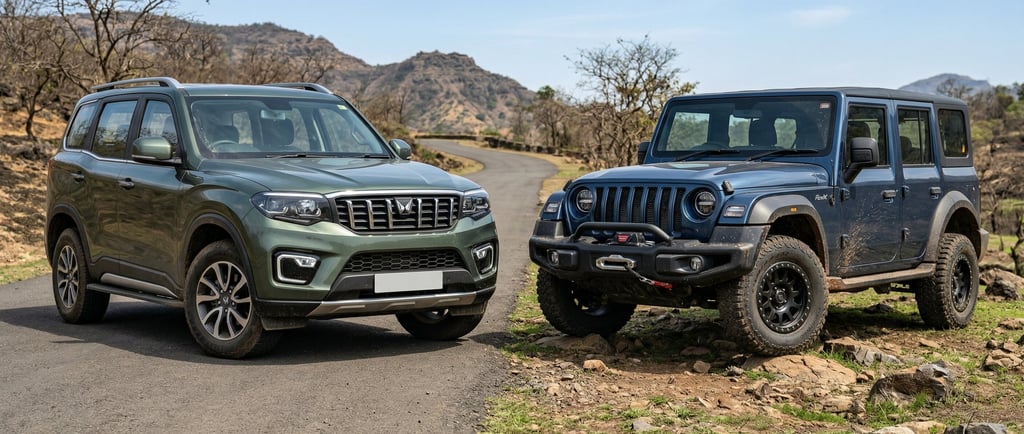 Scorpio N or Thar Roxx? The Ultimate Mahindra SUV Battle (2026 Guide).