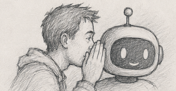Whisper to a chatbot