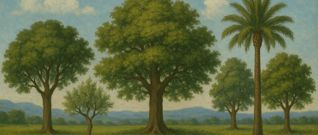 Five trees of paradise