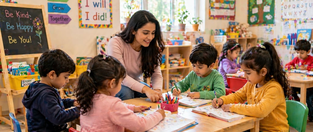 Learn the best practical tips to handle the preschoolers with LevelUp Online Education