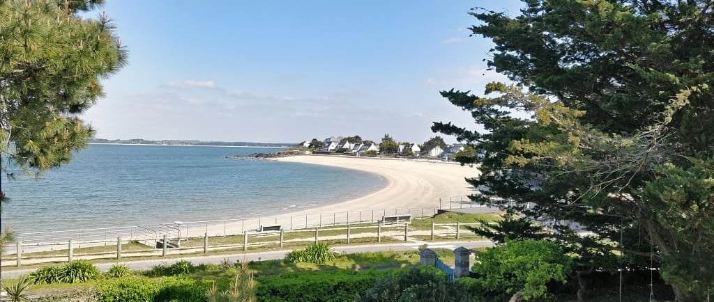Vue depuis la Villa de la plage de Sorlock