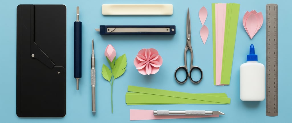 a variety of craft supplies including scissors, scissors and scissors