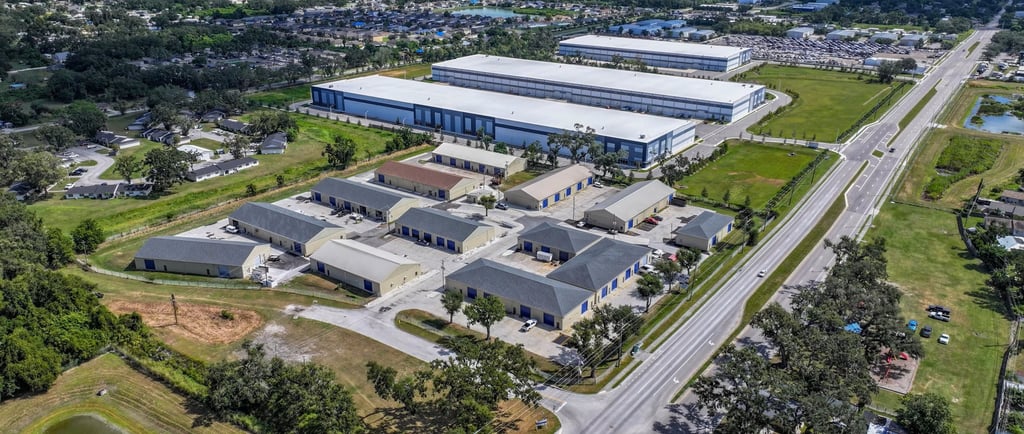 Industrial storage facility belonging to Yale Fraser