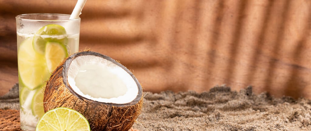 coconut levander mocktail