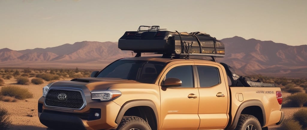 a close up of a toyota logo on a red car