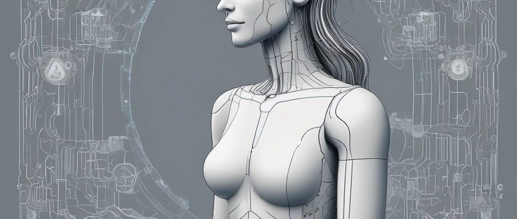 the word ai spelled in white letters on a black surface