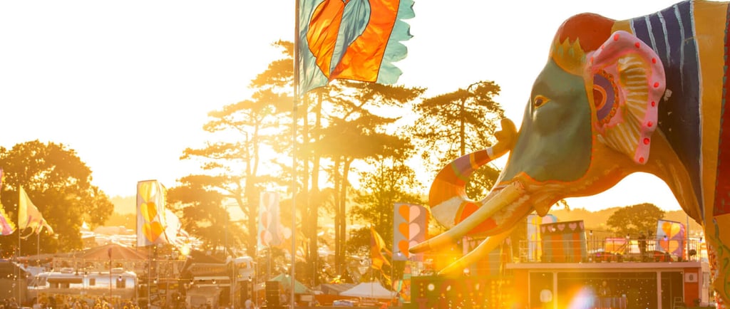 a photo of festival festival in dorset from the festival website