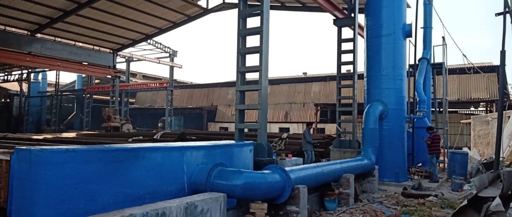 Scrubbing machine