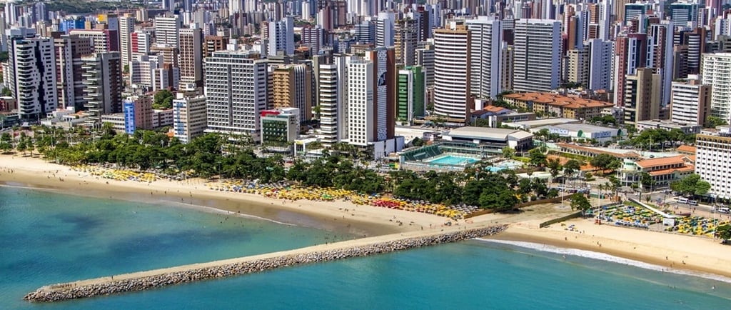 Praia de Fortaleza, capital do Ceará