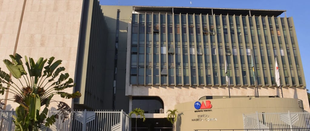 Fachada do prédio da OAB-DF