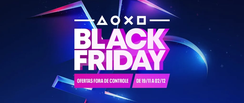 Banner oficial da Black Friday Playstation