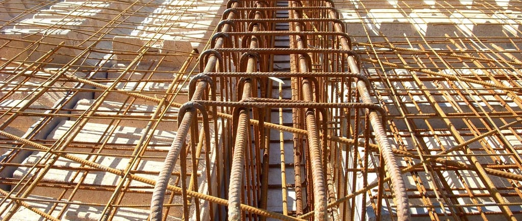 Ferro e aço para construção