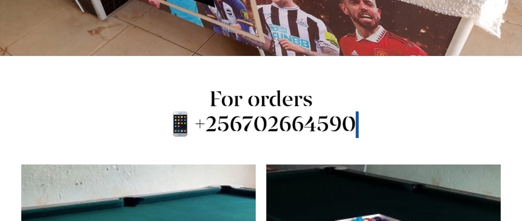 🎱Price Reduction: Pool Table Solutions Uganda is offering a 20% reduction in pool table price 
