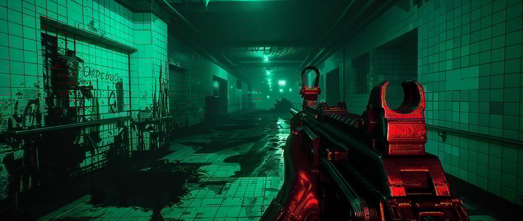 Immagine videogioco FPS originale.