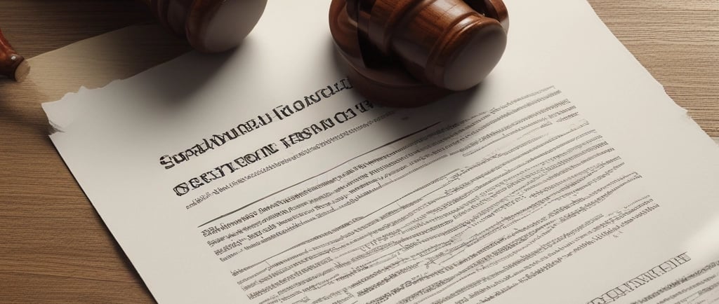 A neon-lit store stands illuminated in the night. The bright lights, in contrasting red and yellow hues, advertise services like payday advances and loans. The scene is enveloped in darkness, creating a mysterious and moody atmosphere, with fog adding to the surreal ambiance.