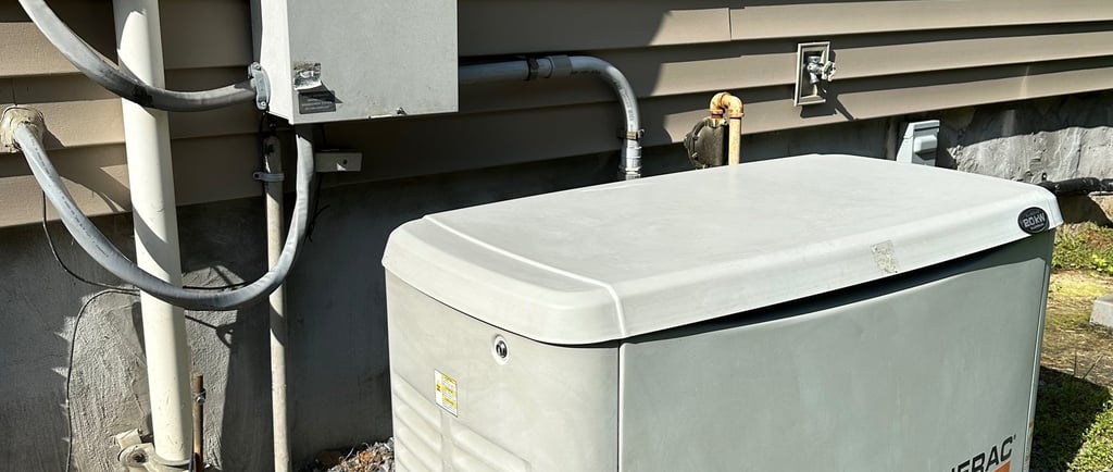 Generator install in Fairfax Virginia