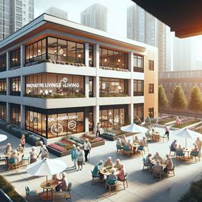 Office Building Converted to Elder Care