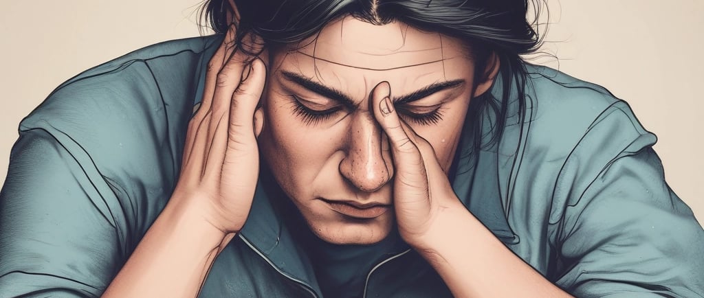 People are gathered in a dimly lit room with natural light streaming in through a window. A man wearing a stethoscope around his neck is attending to a seated woman in traditional attire. Another man stands in the background holding papers and wearing a hat. Other individuals are engaged in various activities within the room.