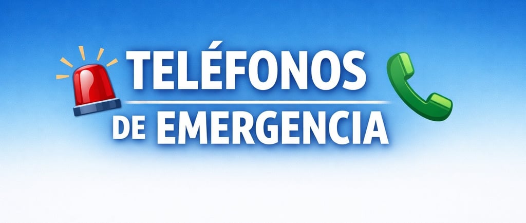 telefonos de emergencia en la nucia