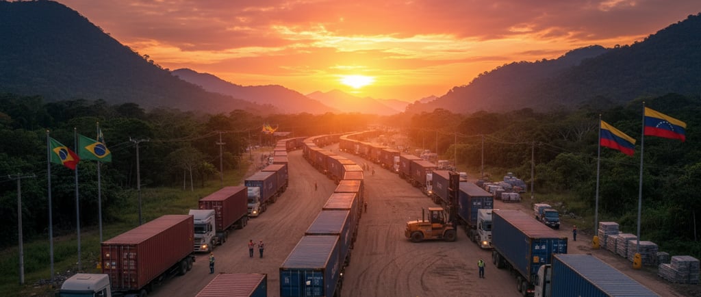 Logistica Brazil-Venezuela