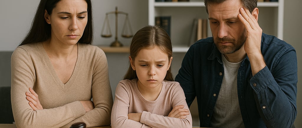 Divórcio com Filhos Menores: Entenda Como Funciona a Guarda e Quais São Seus Direitos