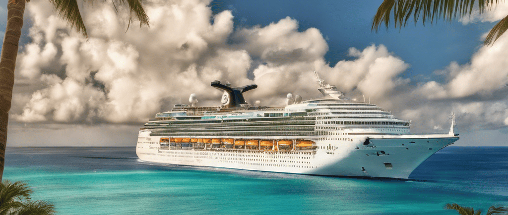 Cruising the Caribbean on luxury ship