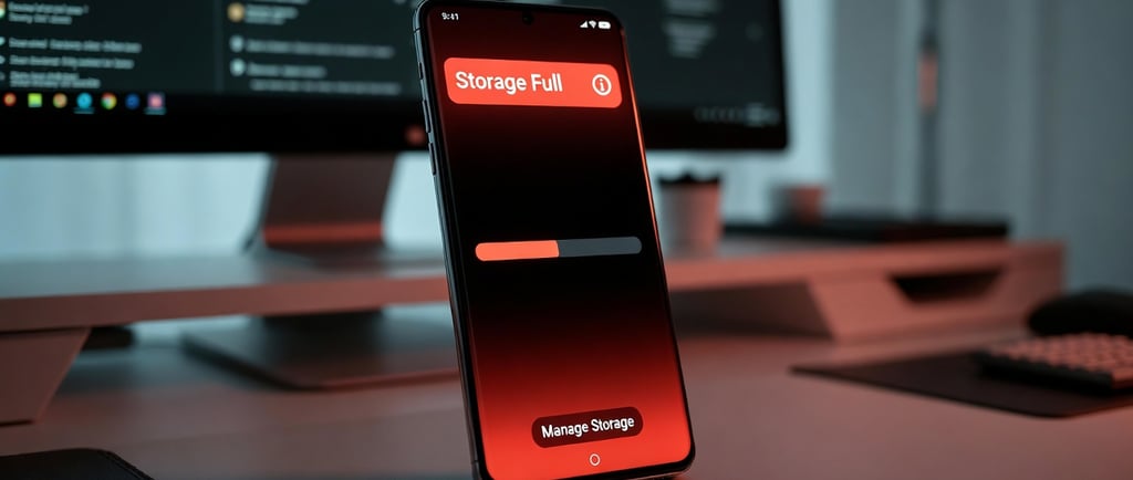 Fim do aviso de memória cheia: recupere o espaço do seu celular hoje.