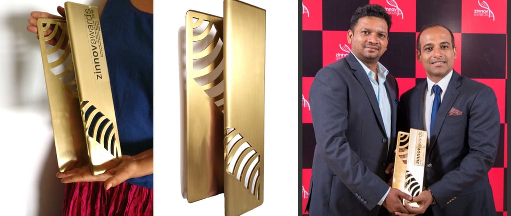 Zinnov Confluence Awards trophy