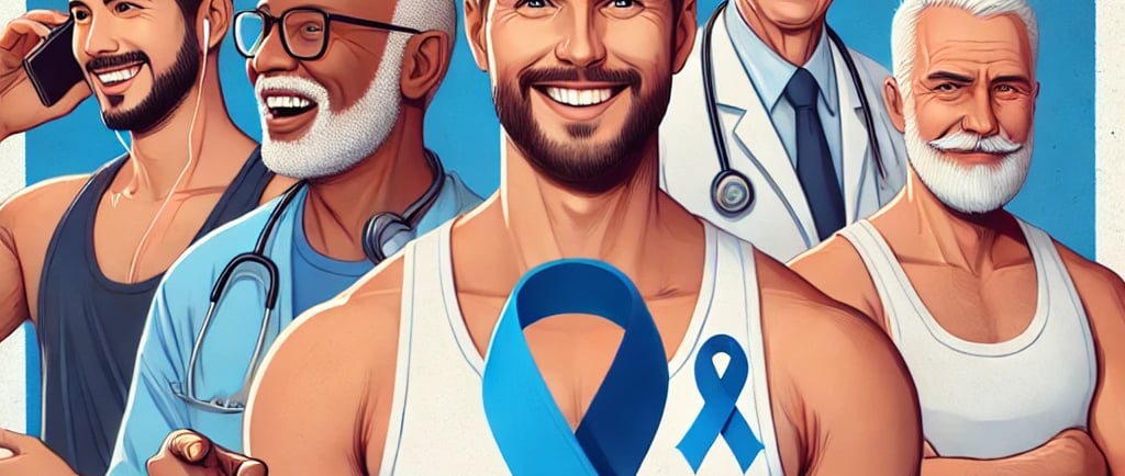 NOVEMBRO AZUL CAMPANHA SPASS SAÚDE E PREVENÇÃO