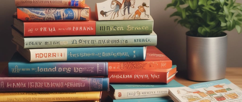 A colorful children's storybook with engaging illustrations.