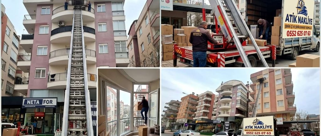 Asansörlü nakliyat antalya