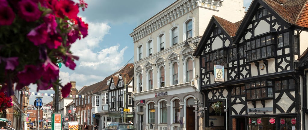 Hampshire town