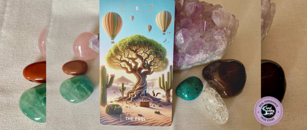 the fool's journey - soul sisters tarot