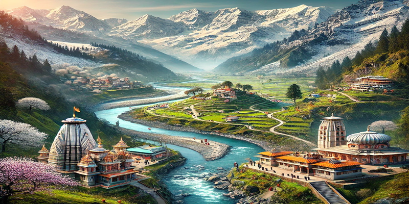 A char dham yatra by helicopter