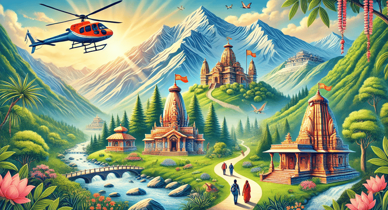 Char Dham by Helicopter