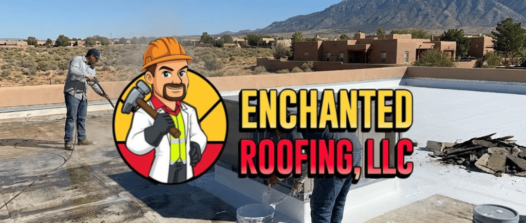 Enchanted Roofing logo with Silicone Coatings