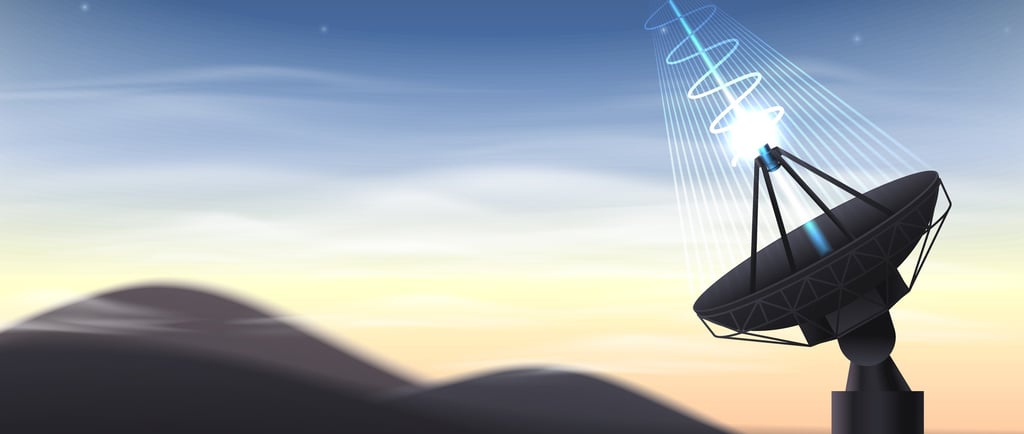 antena de transmissão