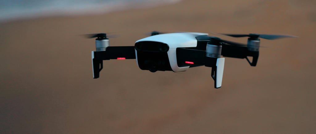 drone em funcionamento