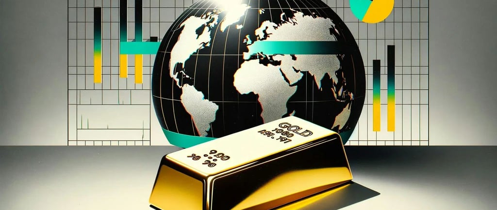 Gold Shines Amidst Economic Turbulence: Navigating Market Uncertainties and Strategic Safe Havens