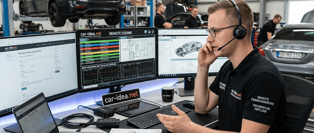 Das Thinkcar 394-System ist ein hervorragendes Stand-alone-Gerät. Doch in der Kombination mit dem Remote-Service 