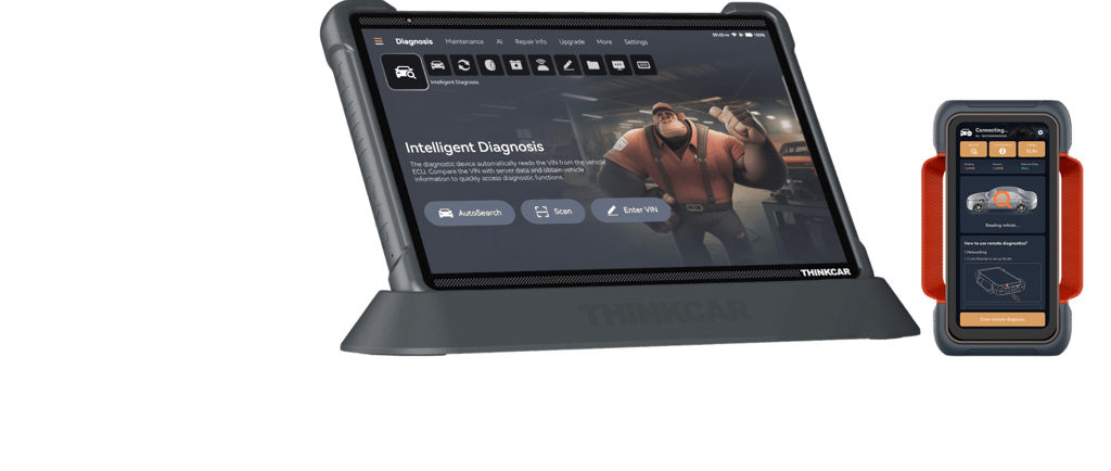 Was gibt es Neues? Das THINKTOOL Expert 399 ist ein brandneues 14-Zoll-KI-Diagnosegerät, das 2024 von THINKCAR entwickelt wur