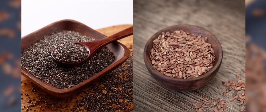 chia seed and flax seed