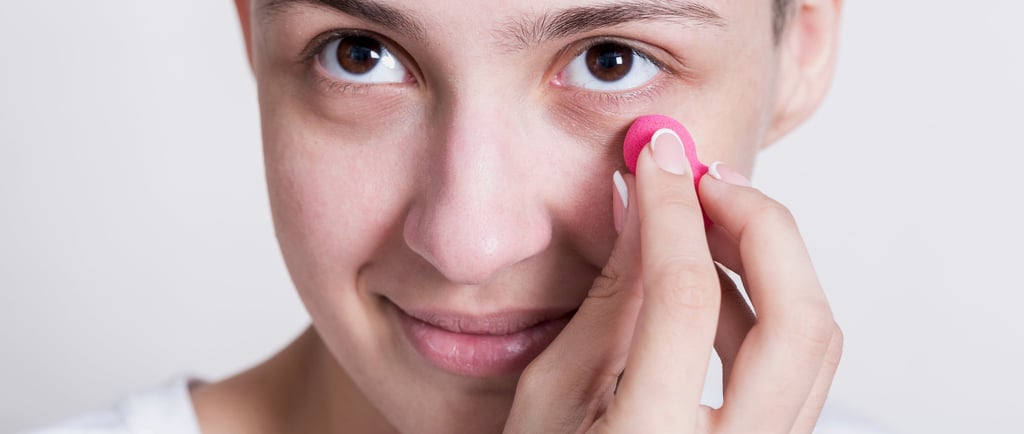 A woman with under eye dark circle